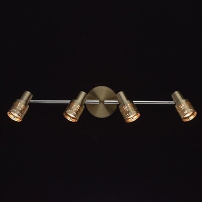 Люстра спот "Азур" 4x35W GU10 античная бронза 12x74x16см - фото 2000261