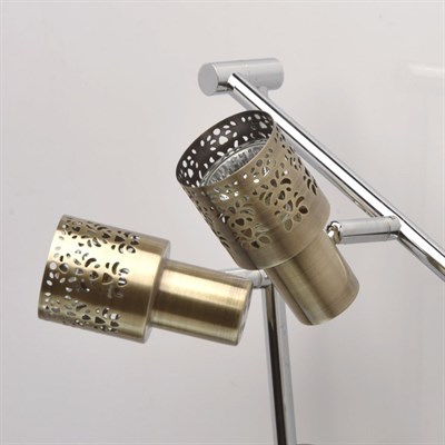 Люстра спот "Азур" 6x35W GU10 античная бронза 12x164x16см - фото 2000265