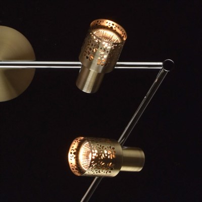 Люстра спот "Азур" 6x35W GU10 античная бронза 12x164x16см - фото 2000266