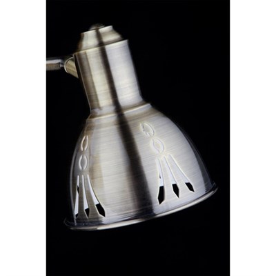 Спот Azimuth 2x40Вт Е14 бронза 35x20x15см - фото 2000343