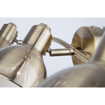 Спот Azimuth 3x40Вт Е14 бронза 54x20x15см - фото 2000349
