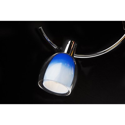 Спот Kassandra 5x40Вт Е14 хром 35x34x19см - фото 2000368