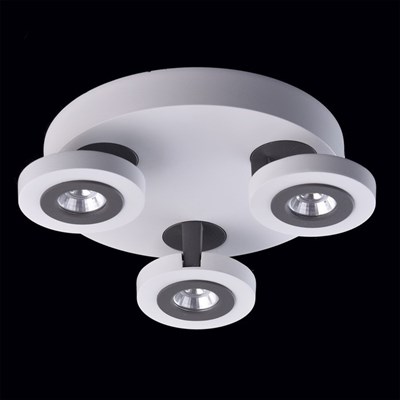 Люстра спот "Астор" 3x5W LED алюминиевый 21x21x23,5см - фото 2000385