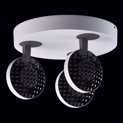 Люстра спот "Астор" 3x5W LED алюминиевый 21x21x23,5см - фото 2000387