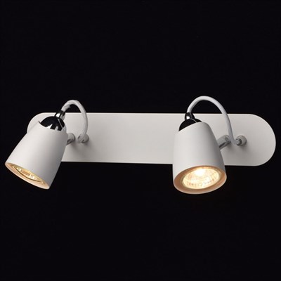 Люстра спот "Астор" 2x50W GU10 металлический 9,5x35x14см - фото 2000410