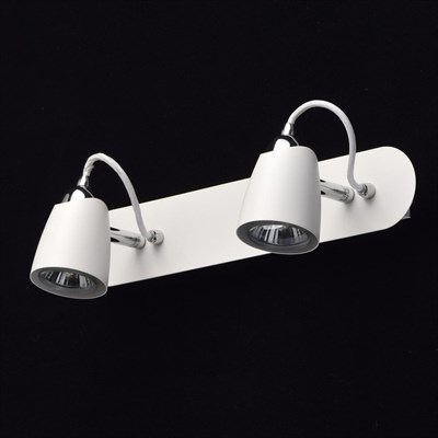 Люстра спот "Астор" 2x50W GU10 металлический 9,5x35x14см - фото 2000412