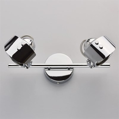 Люстра спот "Алгол" 2x50W GU10 хром 9x30x20см - фото 2000440