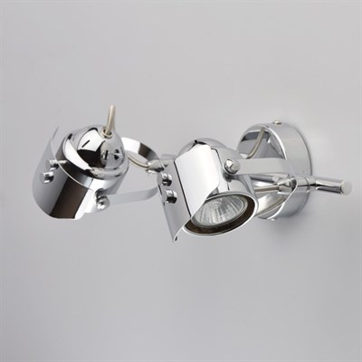 Люстра спот "Алгол" 2x50W GU10 хром 9x30x20см - фото 2000441