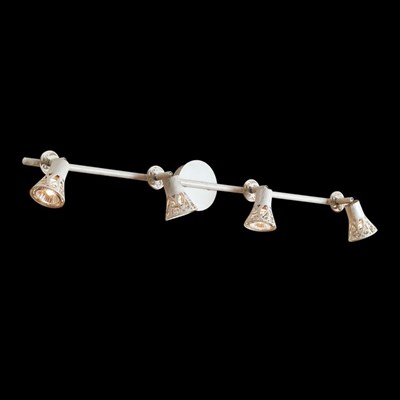 Светильник "Готика" 4x50Вт GU10 золото 14x11x83см - фото 2000586