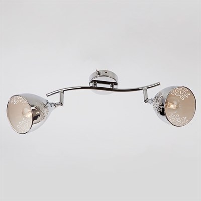 Светильник Vivaldi 2x40Вт Е14 хром 34,5x21x21см - фото 2000716