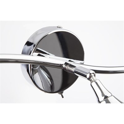 Светильник Vivaldi 3x40Вт Е14 хром 53,5x21x21см - фото 2000718