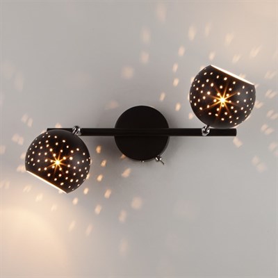 Светильник Shadow 2x40Вт G9 чёрный 30,5x10x17,5см - фото 2000738