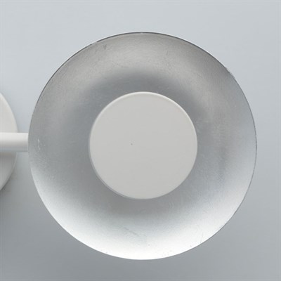 Светильник "Галатея" 2x6Вт LED 3000K серебро 15x42x11см - фото 2000790