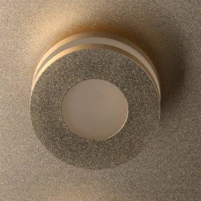 Светильник "Пунктум" 4x5Вт LED IP44 розовое золото 24x24x7,5см - фото 2000820