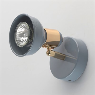 Светильник "Хоф" 50Вт GU10 голубой 11x9x16,5см - фото 2000849