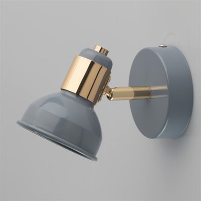 Светильник "Хоф" 50Вт GU10 голубой 11x9x16,5см - фото 2000851