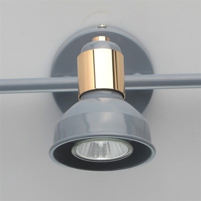 Светильник "Хоф" 3x50Вт GU10 голубой 16x52x17см - фото 2000867