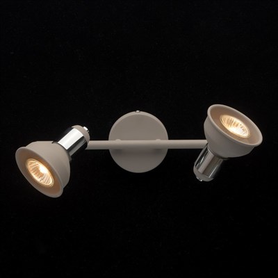 Светильник "Хоф" 2x50Вт GU10 серый 16x30x16см - фото 2000873