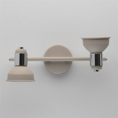 Светильник "Хоф" 2x50Вт GU10 серый 16x30x16см - фото 2000874