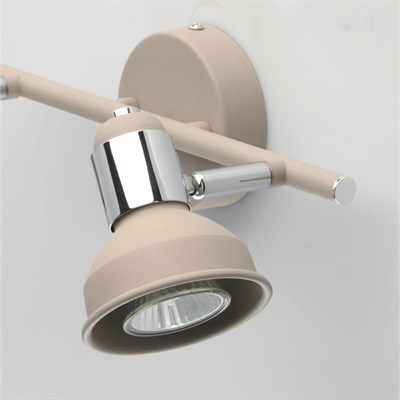 Светильник "Хоф" 2x50Вт GU10 серый 16x30x16см - фото 2000878