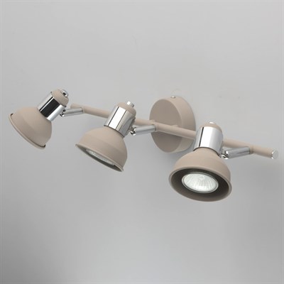 Светильник "Хоф" 3x50Вт GU10 серый 16x52x16см - фото 2000883