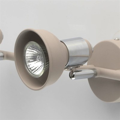 Светильник "Хоф" 3x50Вт GU10 серый 16x52x16см - фото 2000886