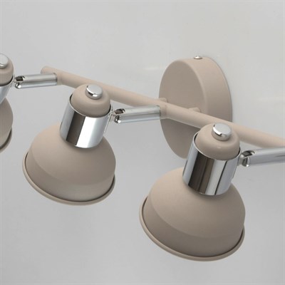 Светильник "Хоф" 3x50Вт GU10 серый 16x52x16см - фото 2000887