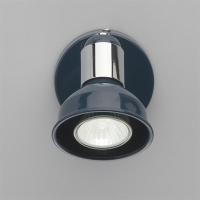 Светильник "Хоф" 50Вт GU10 синий 10x14x15см - фото 2000892