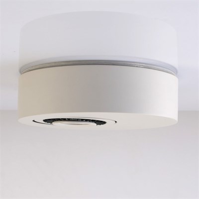 Светильник "Круз" 7Вт LED 3000K серый 15x15x3,8см - фото 2000915