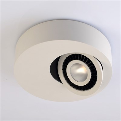 Светильник "Круз" 7Вт LED 3000K серый 15x15x3,8см - фото 2000918