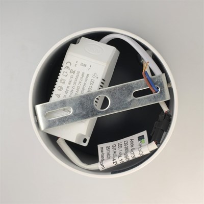 Светильник "Круз" 15Вт LED 3000K белый 11,2x11,2x8,5см - фото 2000935