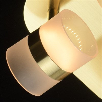 Светильник "Этингер" 4x2,5Вт LED 3000K золото 20x20x13см - фото 2000942