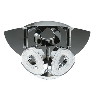 Светильник "Этингер" 3x4Вт LED 3000K хром 26x26x15,7см - фото 2000981