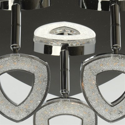 Светильник "Этингер" 3x4Вт LED 3000K хром 26x26x15,7см - фото 2000987