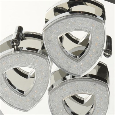 Светильник "Этингер" 3x4Вт LED 3000K хром 26x26x15,7см - фото 2000989