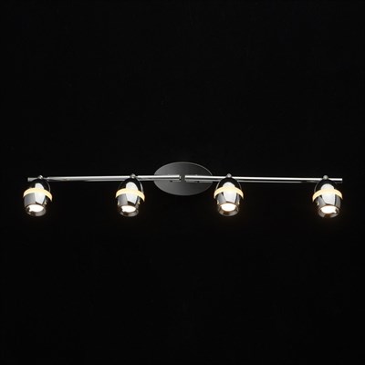Светильник "Этингер" 4x4Вт LED 3000K хром 62x68x17см - фото 2000993