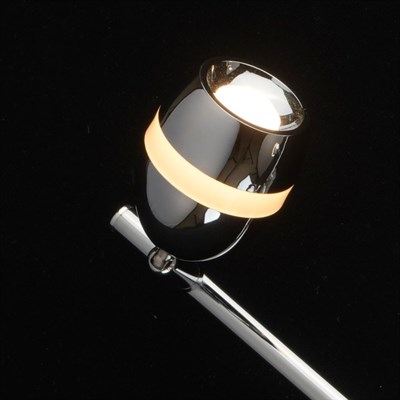 Светильник "Этингер" 4x4Вт LED 3000K хром 62x68x17см - фото 2000996