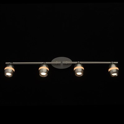 Светильник "Этингер" 4x4Вт LED 3000K никель 62x68x17см - фото 2001001