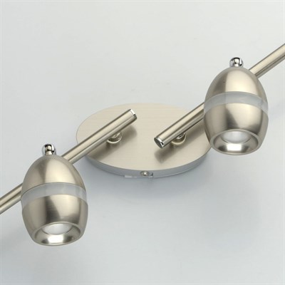 Светильник "Этингер" 4x4Вт LED 3000K никель 62x68x17см - фото 2001004