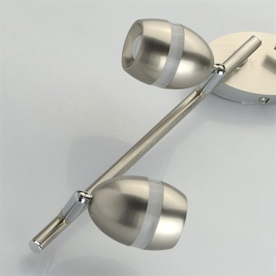 Светильник "Этингер" 4x4Вт LED 3000K никель 62x68x17см - фото 2001005