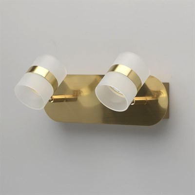 Светильник "Этингер" 2x2,5Вт LED 3000K золото 28x8,5x13,5см - фото 2001023