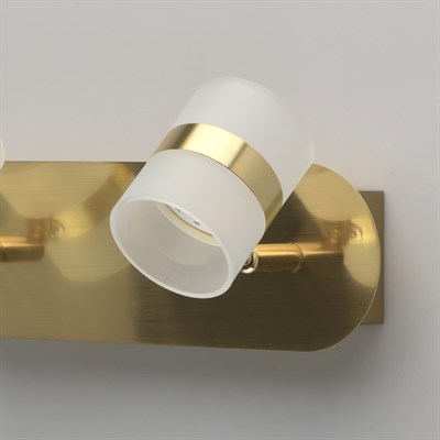 Светильник "Этингер" 2x2,5Вт LED 3000K золото 28x8,5x13,5см - фото 2001025