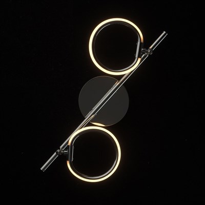 Светильник "Этингер" 2x3Вт LED 3000K хром 37x10x21см - фото 2001038