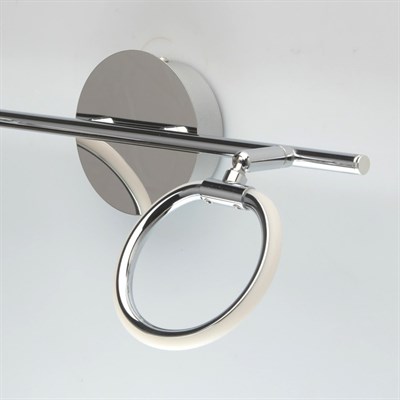 Светильник "Этингер" 2x3Вт LED 3000K хром 37x10x21см - фото 2001041