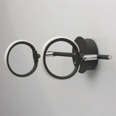 Светильник "Этингер" 2x3Вт LED 3000K черный 37x10x21см - фото 2001046