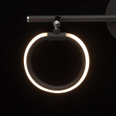 Светильник "Этингер" 2x3Вт LED 3000K черный 37x10x21см - фото 2001049