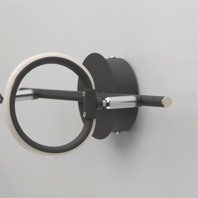 Светильник "Этингер" 2x3Вт LED 3000K черный 37x10x21см - фото 2001050