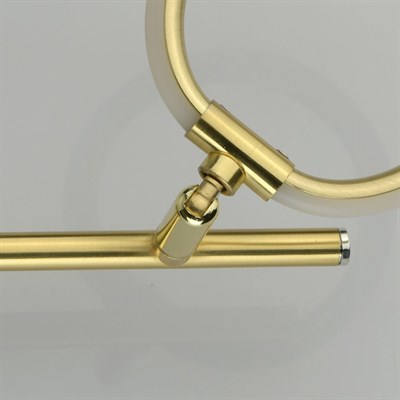 Светильник "Этингер" 2x3Вт LED 3000K золото 24x37x20см - фото 2001058