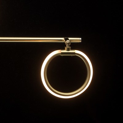 Светильник "Этингер" 3x3Вт LED 3000K золото 53x12x21см - фото 2001066