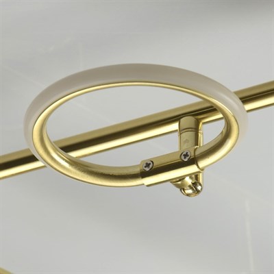 Светильник "Этингер" 6x3Вт LED 3000K золото 180x10x24,5см - фото 2001074